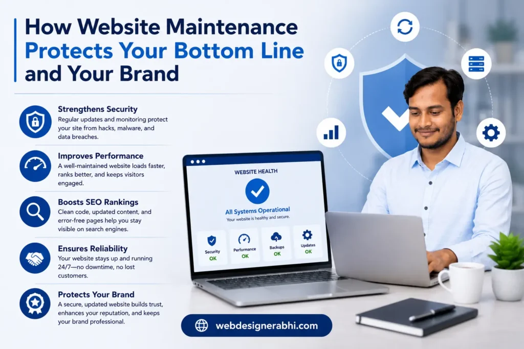 How Website Maintenance Protects Your Bottom Line and Your Brand 2 How Website Maintenance Protects Your Brand